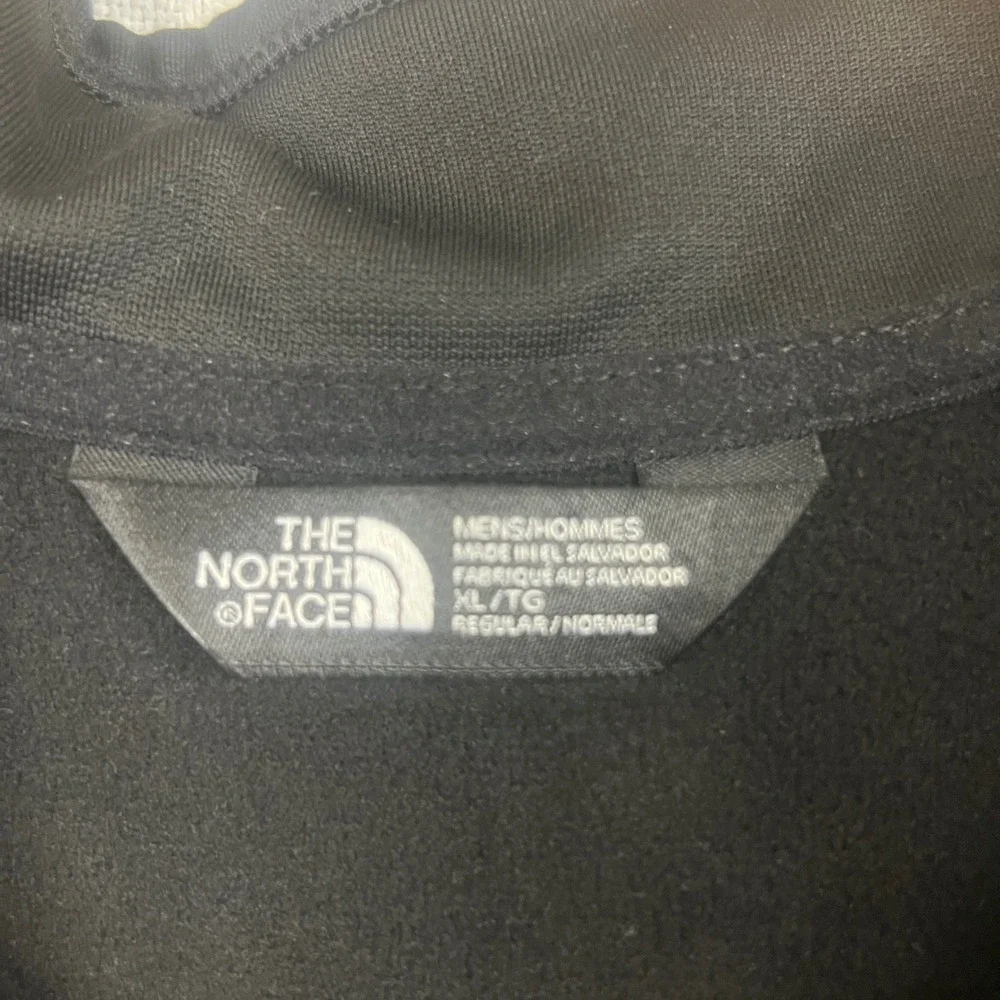 The North Face Mens XL Black Full Zip Fleece Jacket Fortress Building Products